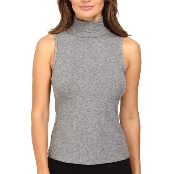 Theory Sleeveless Turtleneck Tank - Picture 1 of 5